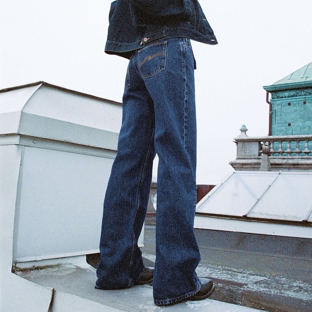 Wide heidi in evening jazz, nudie jeans